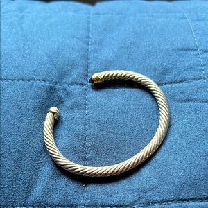 David Yurman Amethyst Cable Bracelet - Small